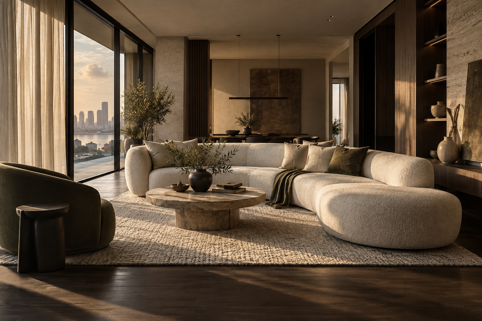 Atelier Noir luxury interior design concept